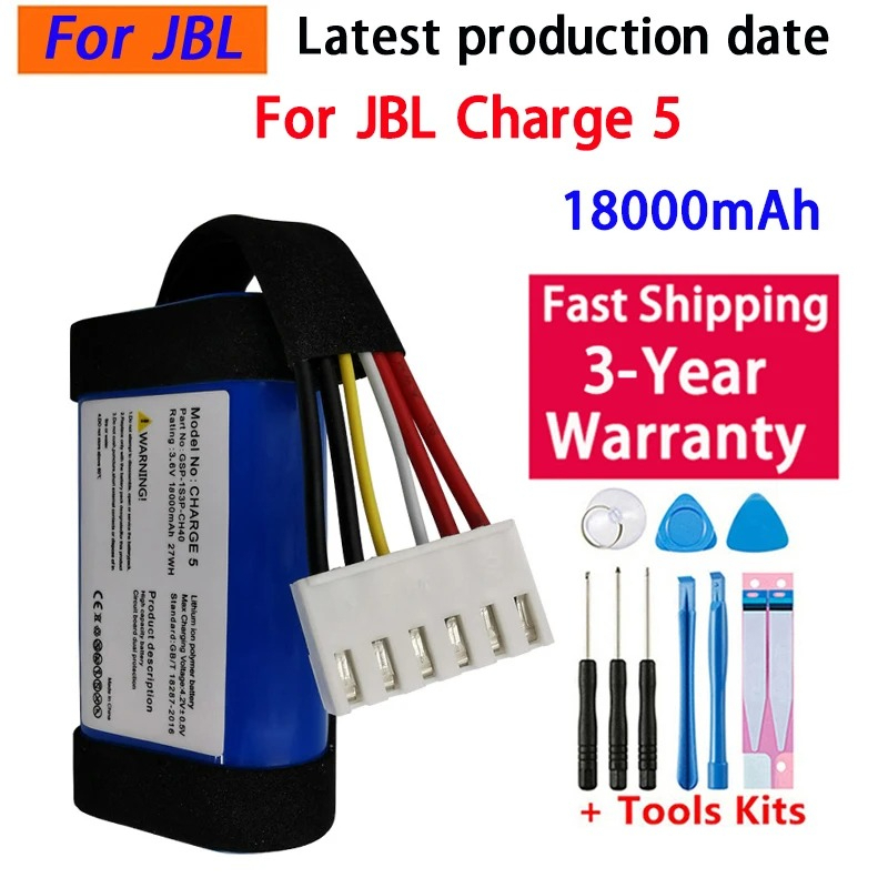 18000mAh GSP-1S3P-CH40 For JBL - Jbl Speaker Charge 5 review and price