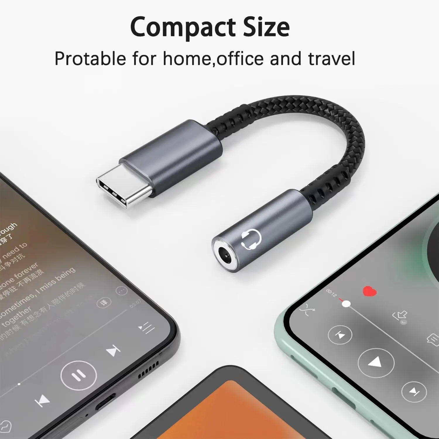 KEBIDU Type C To 3.5mm Audio A - Audiophile Headphone Wired review and price
