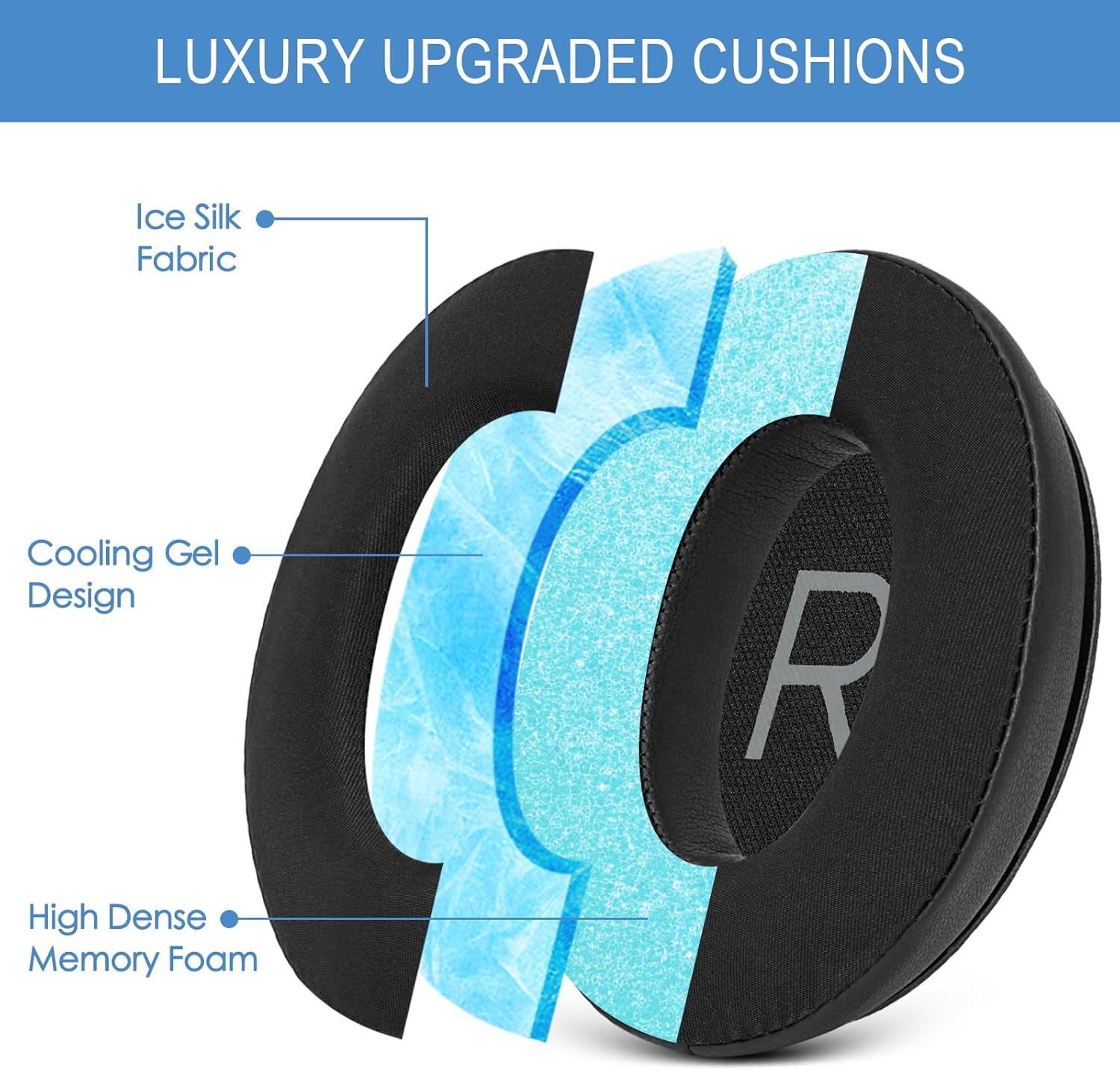 Cooling Gel Replacement Earpad - Bose Headphone Qc45 review and price