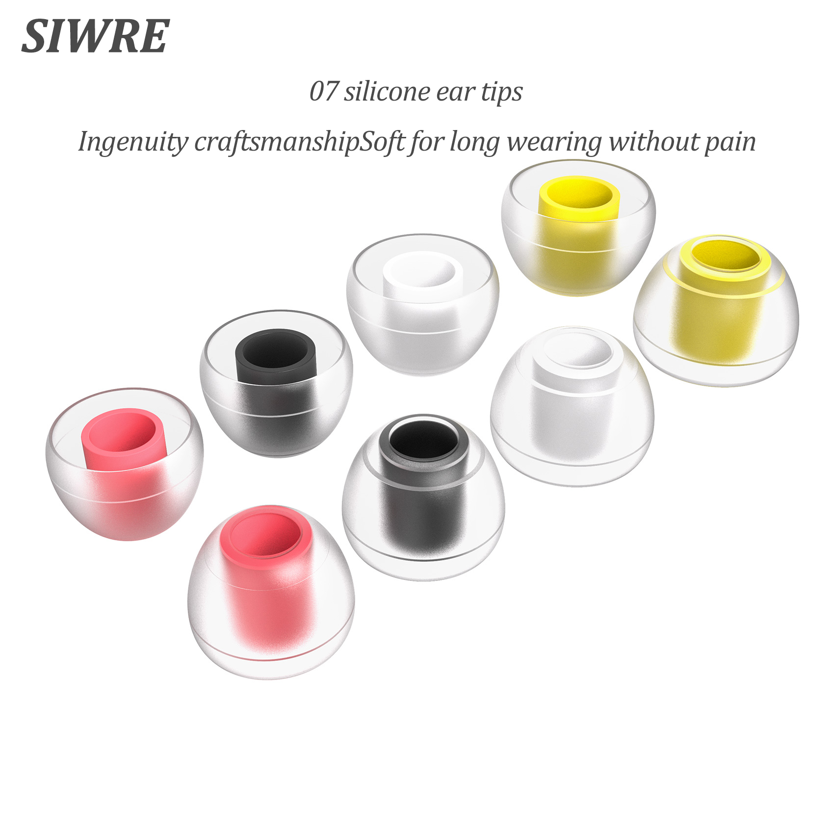 SIWRE 07 Silicone Eartips For  - In Ear Monitor Iem review and price