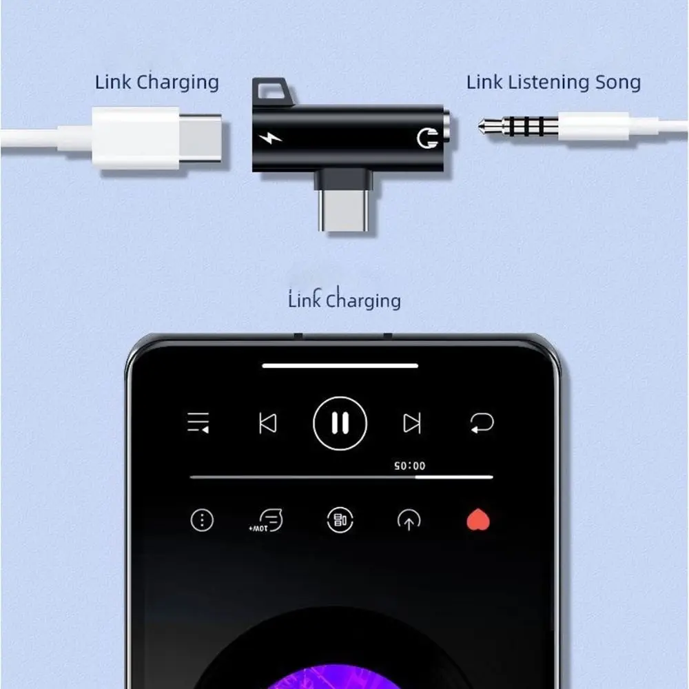 2 In1 Adapter Splitter For iPh - Earphone Splitter Jack review and price