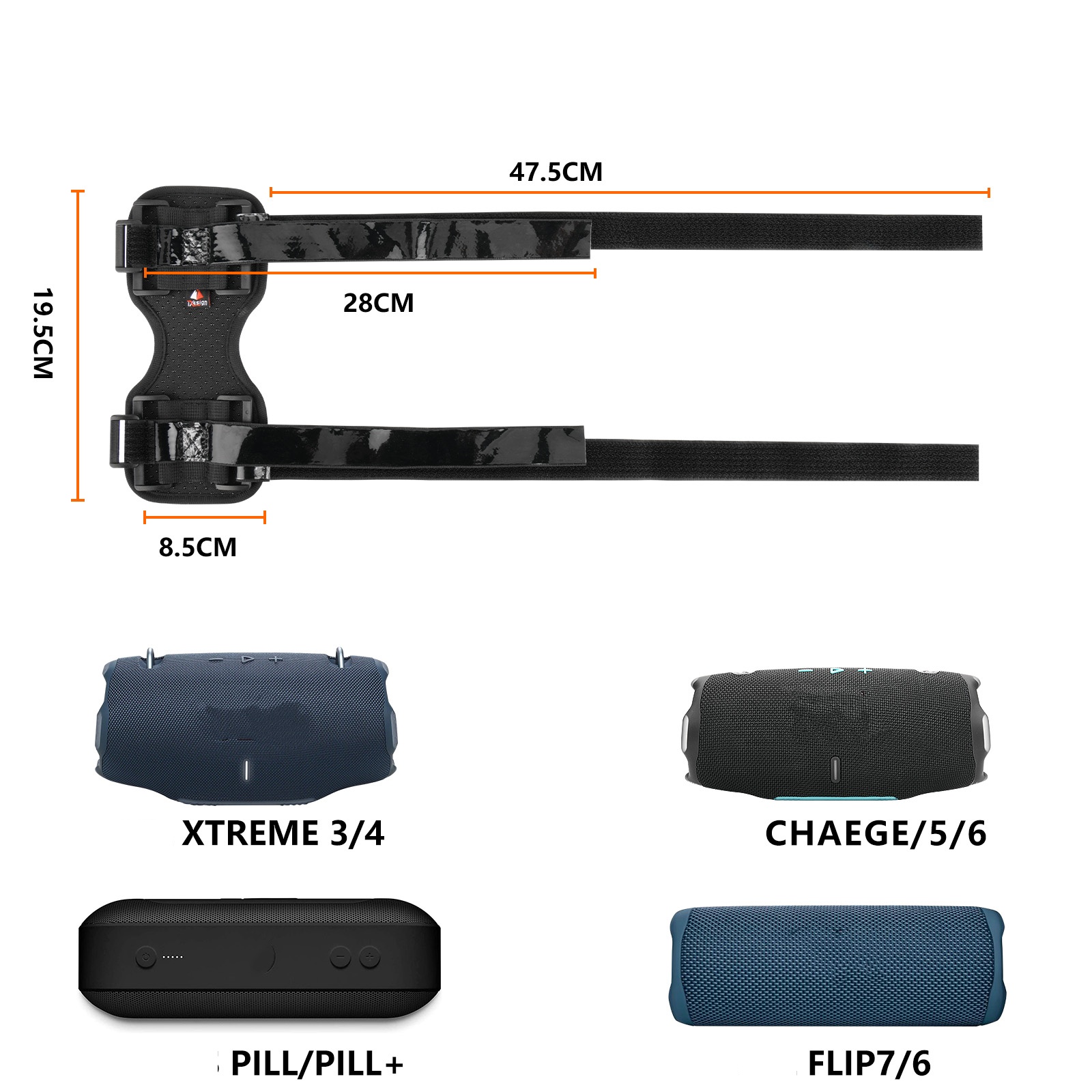 Black Speaker Holder Suitable  - Jbl Speaker Charge 5 review and price