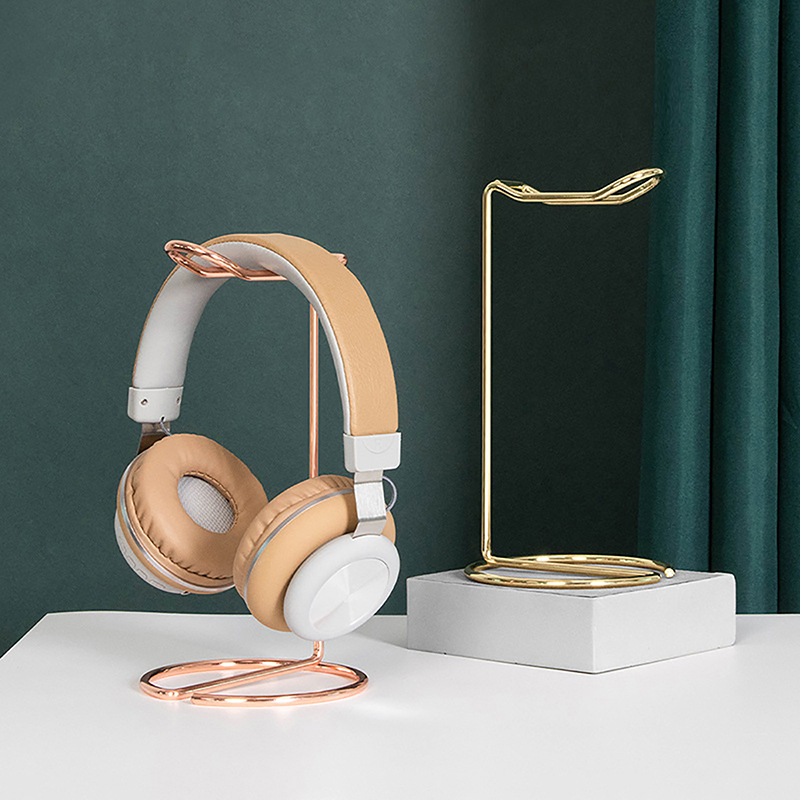 1pc Iron Line Headphone Stand  - Bluetooth Headset On Ear review and price