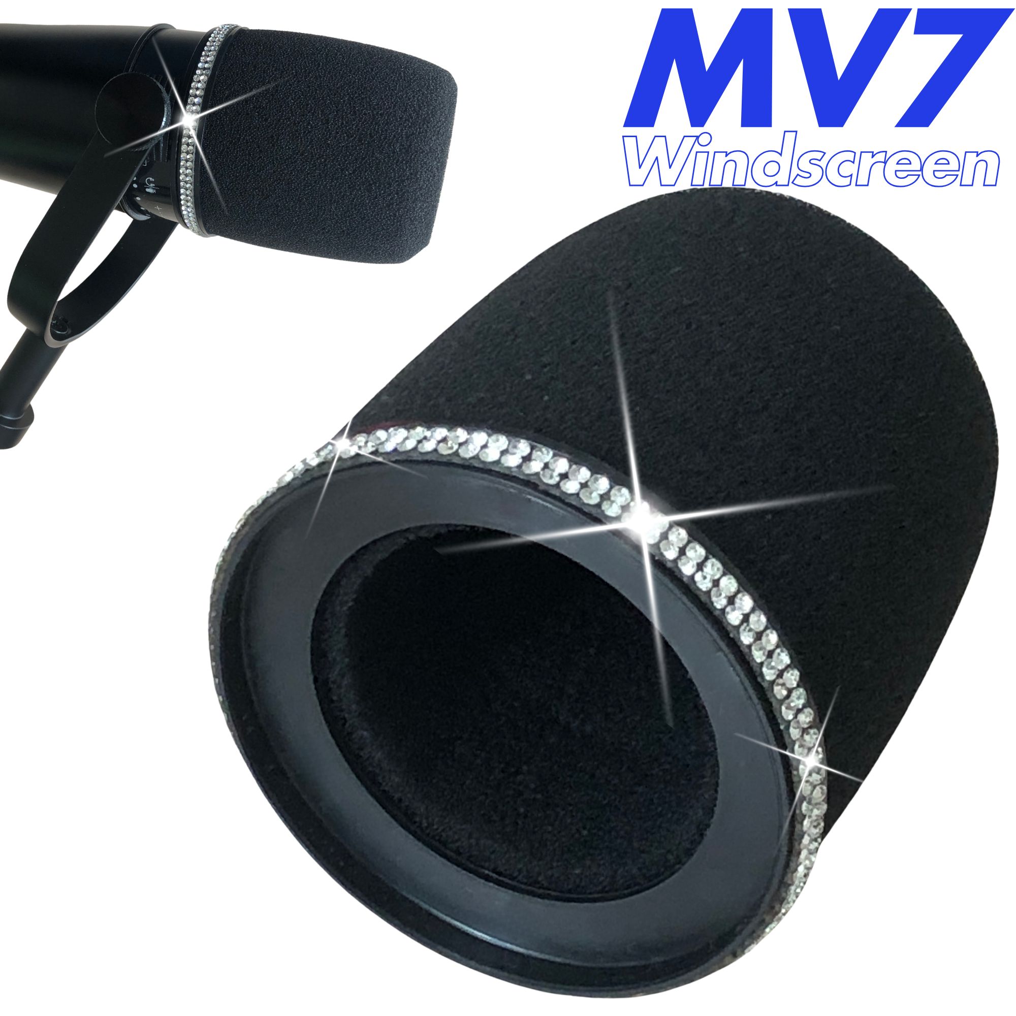 Shining MV7 Pop Filter for Shu - Shure Mic Sm7B review and price